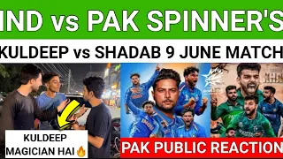 TOP SPINNER'S 🇮🇳INDIA vs PAKISTAN🇵🇰 T20 WORLD CUP 2024 | Pakistani Public Reaction