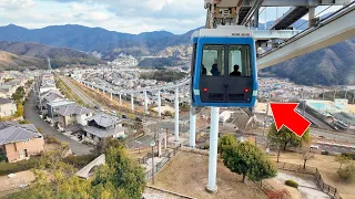 Riding the CRAZY Capsule: Feels Like a Roller Coaster Through a Residential Area🚡