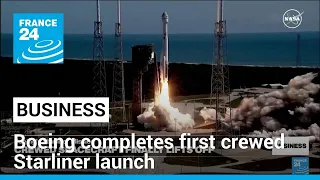 Boeing launches first crewed Starliner spacecraft to the International Space Station • FRANCE 24