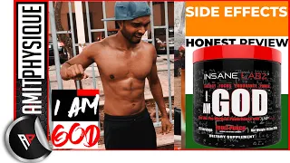 Insane Labz I AM GOD Honest Review  Benefits and SIDE EFFECTS