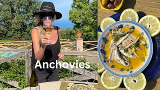 Living the Life in Sicily - Anchovies - Sicilian Salted - Episode 21