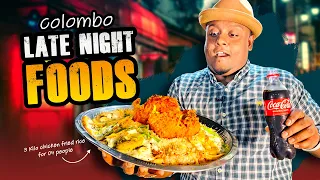 LATE NIGHT STREET FOODS in Colombo ! රෑ 12 න් පස්සේ රජ කෑමක්.