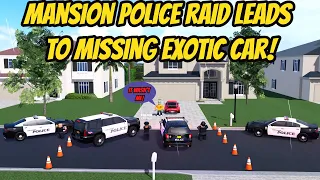 Southwest, Florida Roblox l Mansion Police Raid  *STOLEN CAR* RP