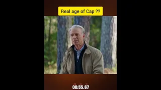 The actual age of Captain America in end game ??🔥🇮🇳#marvel #captainamerica #shorts