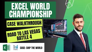 Excel World Championship 2024 - Road To Las Vegas Battle 4 Walkthrough - Ship the world