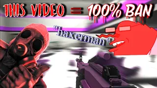 How to get BANNED in ANY game in UNDER 10 minutes | Random Bullet Force Moments [PC]