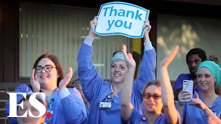 UK Clap for Carers: From Edinburgh to London, public clap for key workers during Covid-19 pandemic