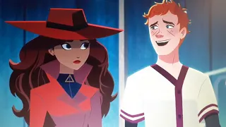 Carmen Sandiego season one: Zack tried  to cheer Carmen up (Copyright)