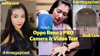 OPPO Reno 3 Pro Unboxing + Camera & Video Test