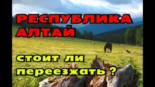 ПЕРЕЕЗД В ГОРНЫЙ АЛТАЙ//ПЛЮСЫ И МИНУСЫ РЕГИОНА