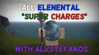 ROBLOX - MONSTER ISLANDS - ALL ELEMENTAL "SUPER CHARGES"