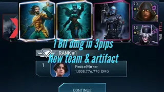 New damage Bug found, 1Billion damage in 3 pips T10 league raid!! Injustice 2 Mobile