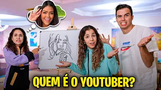 ADIVINHE QUEM É O YOUTUBER NA MANSÃO! MUITO DIFÍCIL ! - COM RAFA E LUIZ