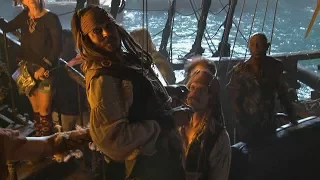 Organizing A Mutiny - Pirates of the Caribbean: On Stranger Tides behind the scenes(exclusive)