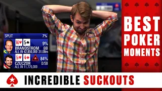 When poker players get UNLUCKY ♠️ Best Poker Moments ♠️  PokerStars Global