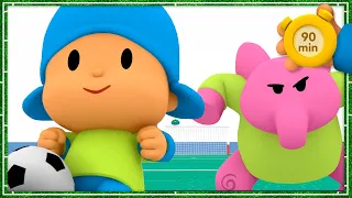 ⚽️ POCOYO AND NINA - An Exciting Soccer Match [90 min] ANIMATED CARTOON for Children | FULL episodes