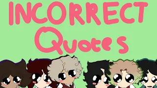 My OC's as Sanders Sides Incorrect quotes | Animated skits | 1,000 sub special?