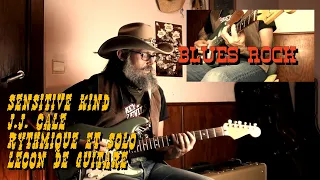 J.J. Cale - Sensitive Kind Solo - Leçon de Guitare - Tabs + Backing Track