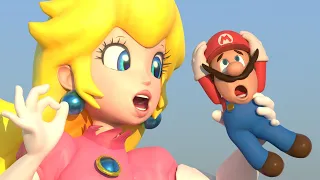 Mario VS Princess Peach( Super Mario Animation)
