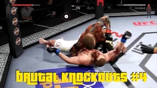 EA Sports UFC 2 - Best Brutal Knockouts Compilation #4