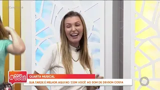 AO VIVO  NO PROGRAMA ,,COM VOCÊ,, TV TAMBAÚ SBT