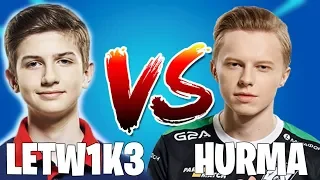 LETW1K3 ИГРАЕТ ПРОТИВ HURMA 2НА2 БОКСФАЙТ | ХУРМА ВЫИГРАЛ ЛЕТВИКА?