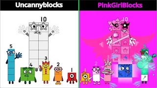 Official Uncannyblocks Band Probably Different (1-50) But Uncanny VS PinkGirlBlocks (2023 - 2024)