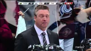 Avalanche vs Wild Game 7 - Nick Holden Goal (Interference?)