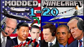 US Presidents Play Modded Minecraft 1-20 *parody*