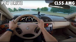 Driving the 2005 Mercedes-Benz CL55 AMG C215 | POV TEST DRIVE