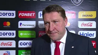 Борис Миронов — предматчевое интервью против ХК «Салават Юлаев» в 4-м туре КХЛ