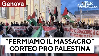 "Fermiamo il massacro", a Genova il corteo delle comunità islamiche: "Condanniamo i terrorismi"