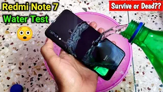 Redmi Note 7 Water Test🔥😲 - Will it Survive or Dead???