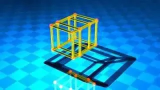 Extend dimension 4D --Hyper Cube