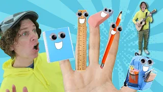 School Supplies Finger Family Song | Learn English Children