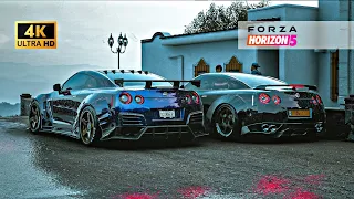 Nissan R35 GTR NISMO & Widebody R35 GTR - Forza Horizon 5 | Gameplay 4K