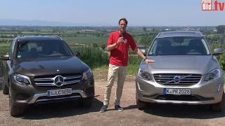 SUV Kampf auf Premium Niveau - Mercedes GLC vs. Volvo XC60