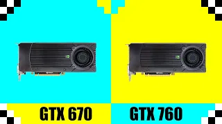 Nvidia GeForce GTX 670 vs GTX 760 | Tested in 7 Games