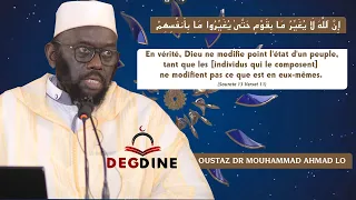 DIRECT Dr Mouhammad Ahmad LO | En vérité, Allah ne modifie point l’état d’un peuple, tant que ...