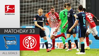 Late Winner! | Hertha Berlin - 1. FSV Mainz 05 1-2 | All Goals | Matchday 33 – Bundesliga 2021/22