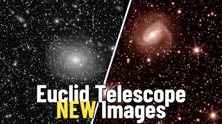 Euclid 'Dark Universe' Telescope Reveals its 1st Sparkling Images of the Cosmos