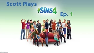 Lets Play The Sims 4 Episode 1 (English)