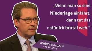 Über Digitalisierung und Maut-Skandal: Andreas Scheuer im Interview | maischberger. die woche