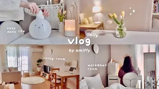 Living happily in my room 🌷 Room tour released !｜ room makeover, cooking, housework｜daily vlog🎞