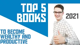 TOP 5 BOOKS 📗 TO BECOME WEALTHY 💰 AND PRODUCTIVE IN 2021 👍 #bestfinancialbooks #smartgoals #mindset