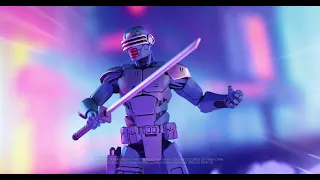 NECA's TMNT The Last Ronin Ultimate Synja Patrol Bot STOPMOTION