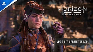Horizon Forbidden West | VRR & HFR Update Trailer