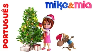 Canções natalinas | We wish you a merry Christmas | Canções de natal para crianças | Mike and Mia