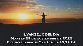 Evangelio del martes 29 de noviembre de 2022