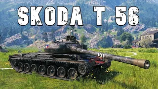 World of Tanks Škoda T 56 - 9 Kills 8K Damage